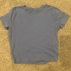 Hollister Gray Baby Tee